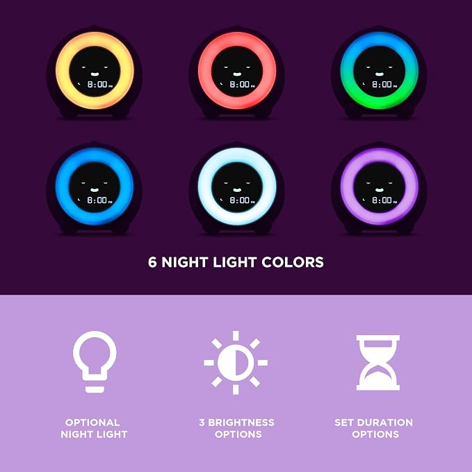LittleHippo Mella: Kids Alarm Clock, Ready to Rise Children's Sleep Trainer - Image 3