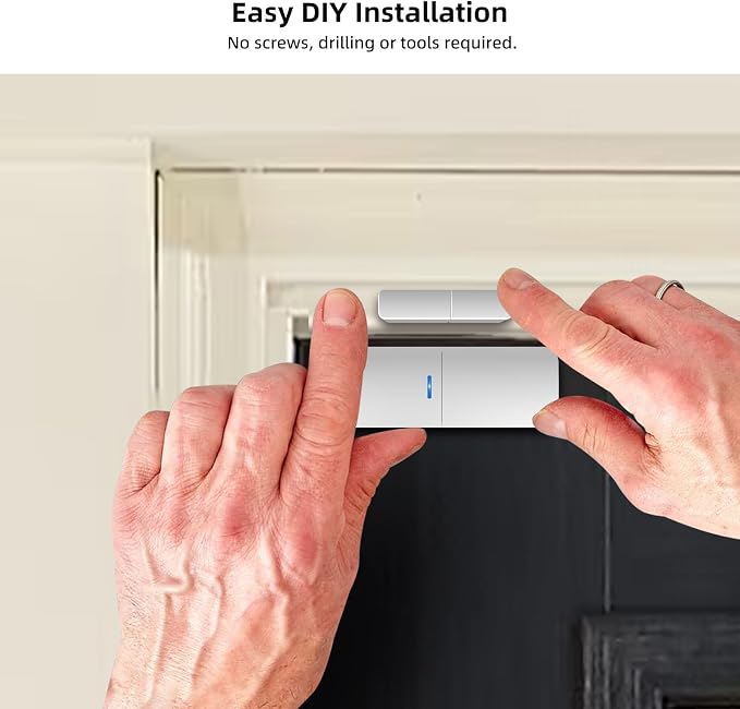 Home Alarm System 5-Piece kit, Door Window Sensors WiFi Slient Alarm System - Image 7