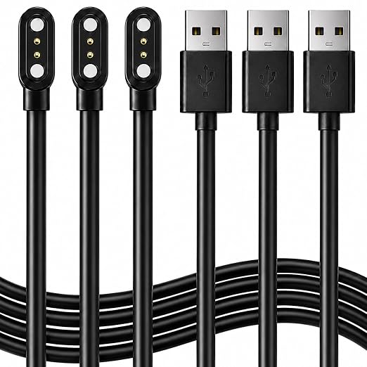 Smartwatch Charger, 2-Pin Magnetic Charging Cable by Mailink