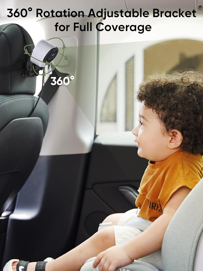 bonoch 5" 1440P Baby Car Camera - Image 4
