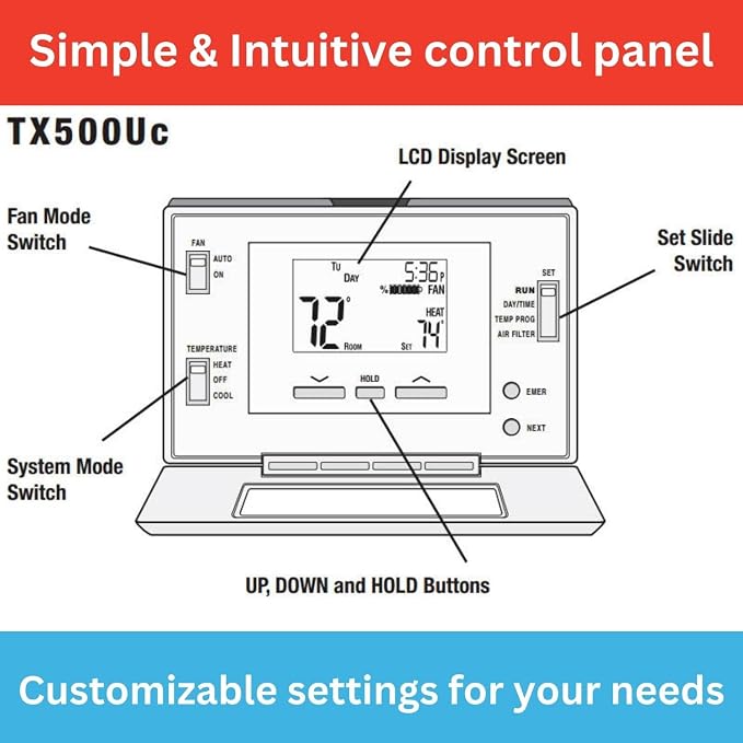 Lux Thermostat Program 5-2 Day - Image 4