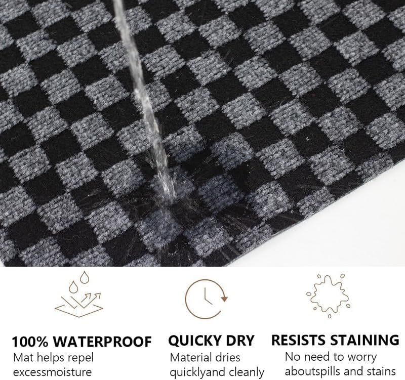Petgrow Hallway Runner Rug 2FTX28FT, Super Skid Resistant TPR Backing Area Rug - Image 2