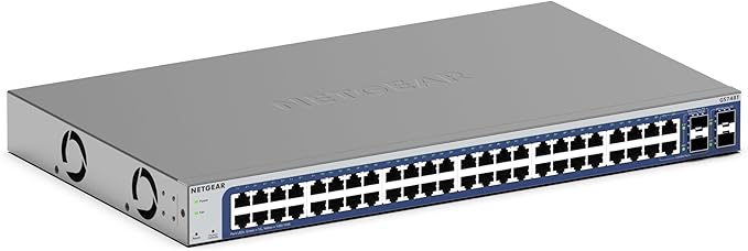 NETGEAR 48-Port Gigabit Ethernet Smart Switch by NETGEAR
