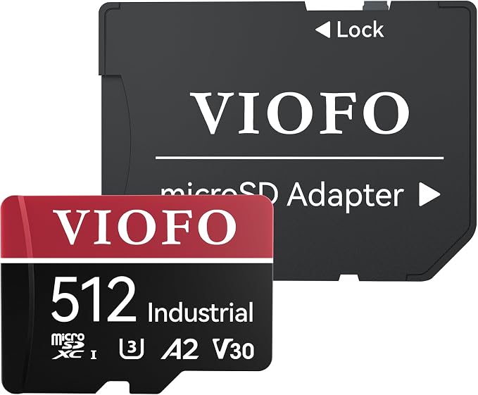 VIOFO 512GB Industrial Grade microSD Card, U3 A2 V30 High Speed Memory Card - Image 7