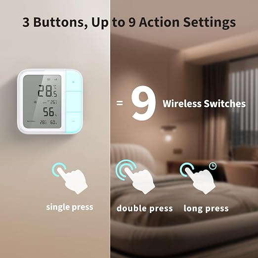 Aqara Thread/Zigbee Smart Climate Sensor W100, Temperature and Humidity - Image 3