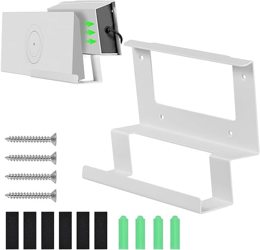 Router and Power Supply Wall Mount Kit by Steinwhale