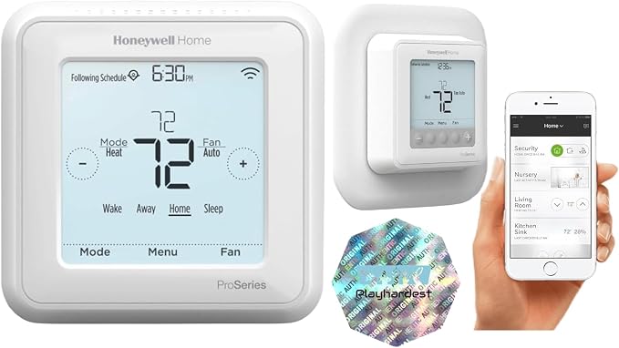 Honeywell TH6220WF2006/U Lyric T6 Pro Wi-Fi Programmable Thermostat by Playhardest
