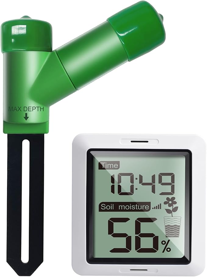 ECOWITT WH0291 Soil Moisture Tester Plant Soil Moisture Sensor Meter by ECOWITT