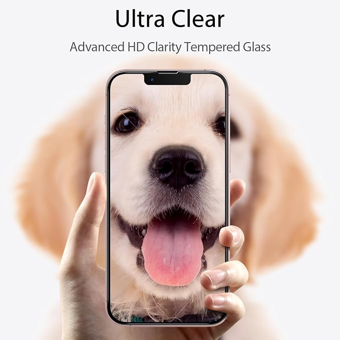 3 Packs Screen Protector for iPhone 16e / iPhone 14 / iPhone 13/13 Pro - Image 9