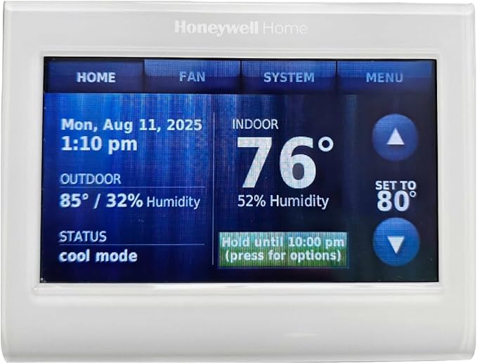 Honeywell TH9320WF5003 Wi-Fi 9000 Color Touch Screen Programmable Thermostat by HoneywellAirComfort