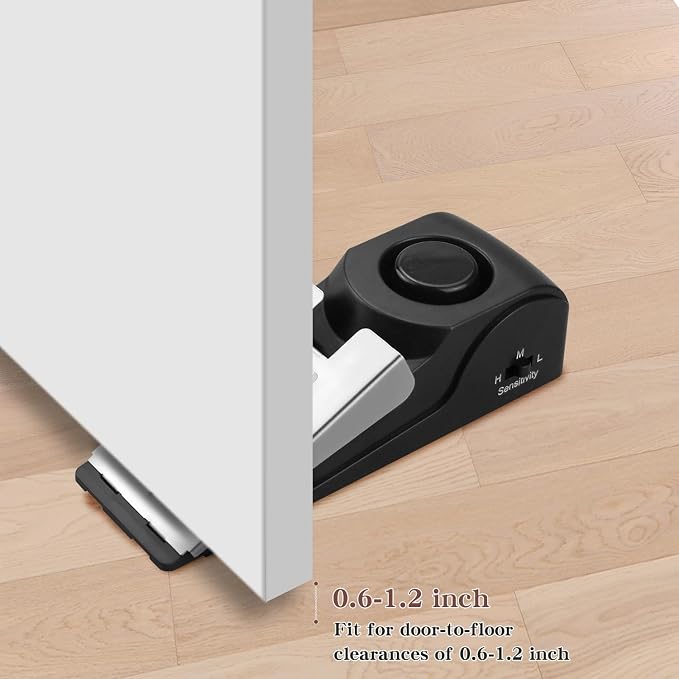 EMDMAK Door Stop Alarm with 120DB Siren Door Stop - Image 5