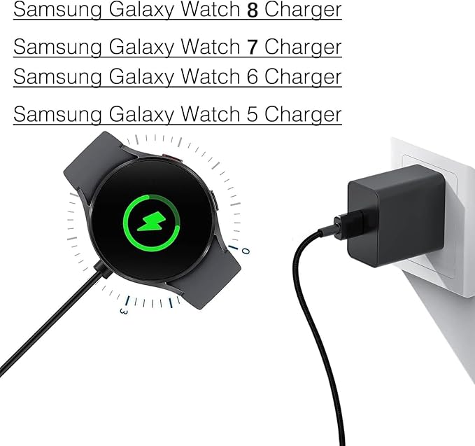 Watch Charger Compatible for Samsung Galaxy Watch 8/8 Classic, 5/5 Pro/4/4/6 - Image 4