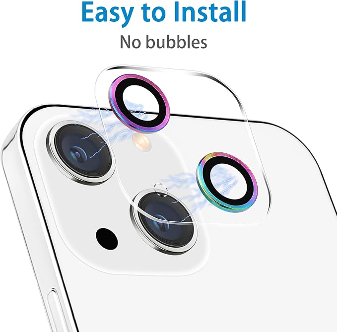 Dengduoduo 3 Pack Tempered Glass Camera Lens Protector - Image 5