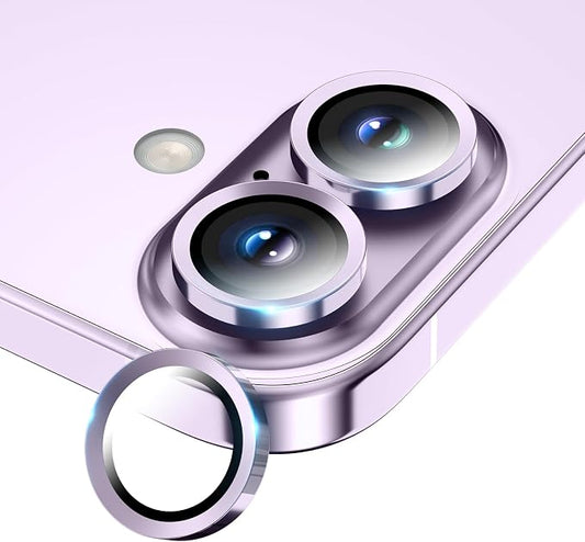 Camera Lens Protector for iPhone 17/iPhone 16/iPhone 16 Plus, Sapphire Glass by WumigooProducts