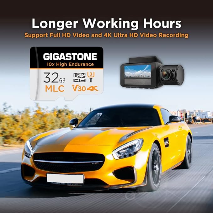GIGASTONE Industrial 32GB MLC Micro SD Card, 4K Video Recording, Security Cam - Image 7