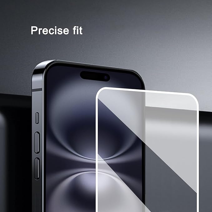 Ailun 3 Pack Screen Protector for iPhone 16 Plus + 3 Pack Camera Lens Protector - Image 4