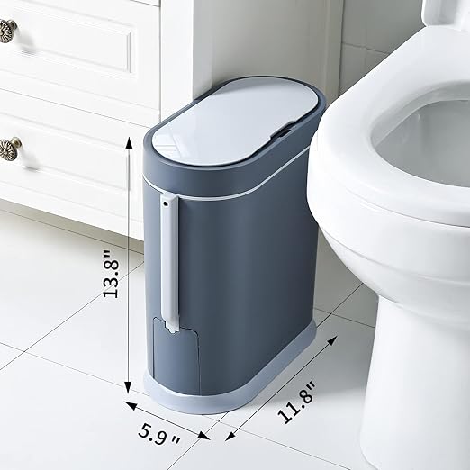 ELPHECO Bathroom Trash Can - Image 2