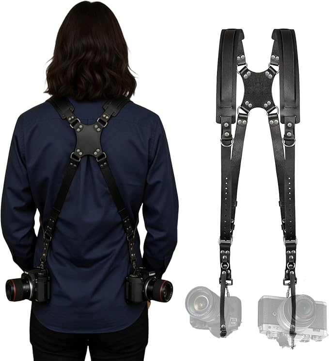 Camera Harness, Dual Camera Harness by Unknown