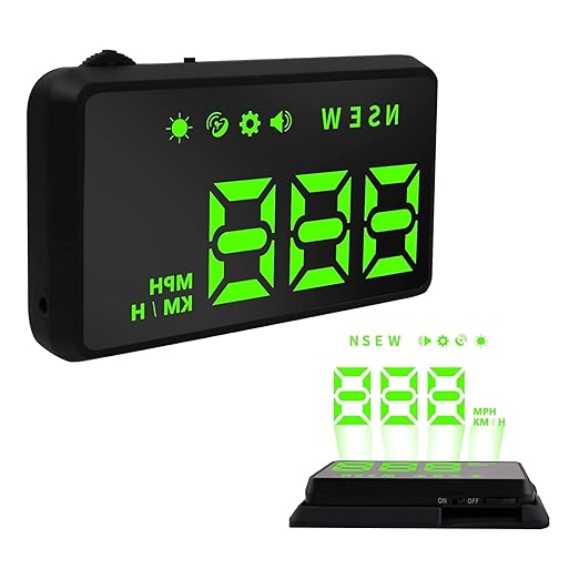 Heads up Display for Cars, Car HUD, Head up Display for Car, Car Speedometer by KUOWEIHUD
