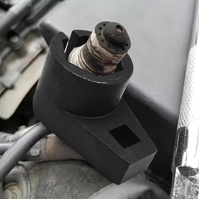 Offset Oxygen Sensor Socket, 3/8-Inch Drive, Wire Gate Accesses Sensor from Side - Image 4