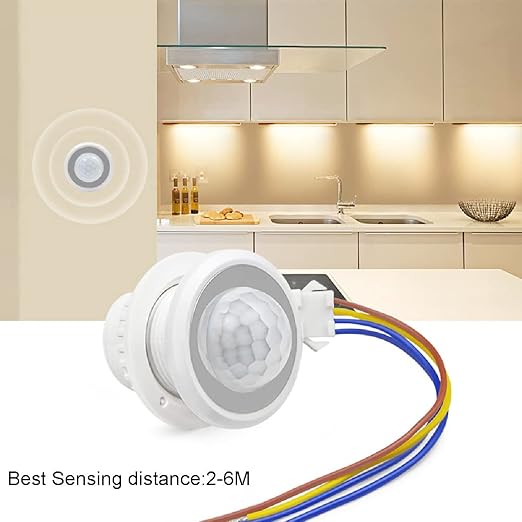 2 pcs PIR Motion Sensor Light Switch 110-240V Human Body Activated LED Sensor - Image 5
