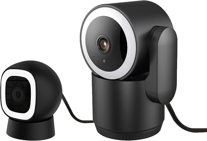Luna 2K Indoor Camera and Indoor/Outdoor IP65 Wi-Fi Smart Home Security Cameras by LUNAHOME