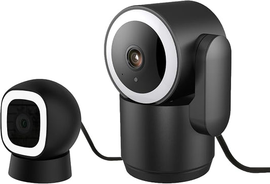Luna 2K Indoor Camera and Indoor/Outdoor IP65 Wi-Fi Smart Home Security Cameras by LUNAHOME