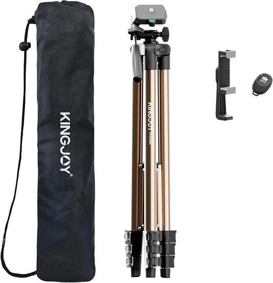 KINGJOY 71" Camera Tripod, Lightweight Travel Tripod by KINGJOY