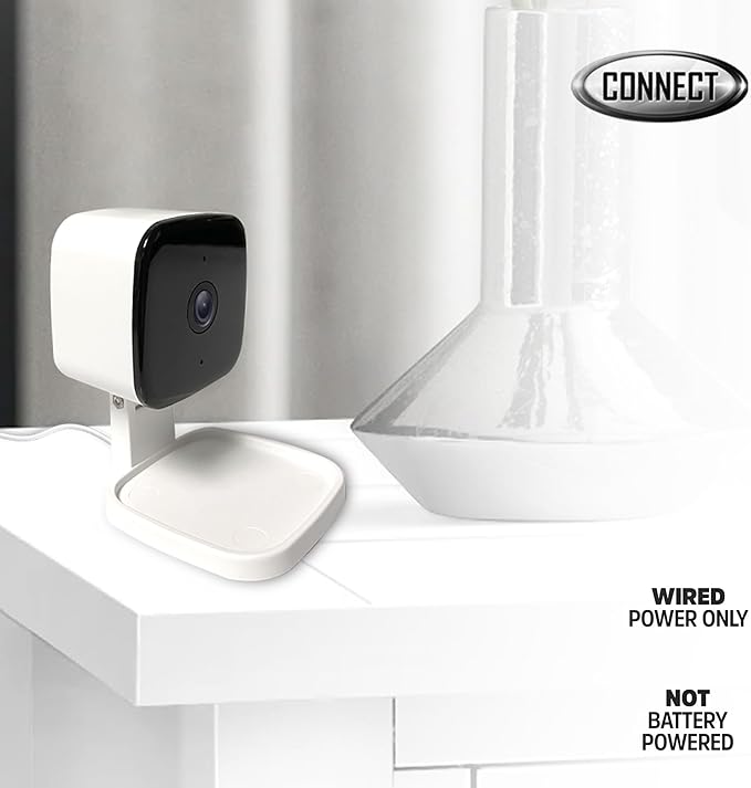 Energizer Smart 2K QHD Security Camera, Wired Indoor 2.4Ghz Wi-Fi Camera - Image 4