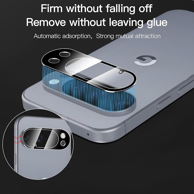 3 Pack for Google Pixel 10 Pro Screen Protector + Pixel 10 Pro Camera Lens - Image 2