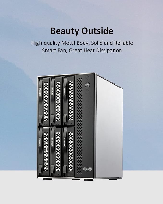 TERRAMASTER D6-320 External Hard Drive Enclosure - Image 2