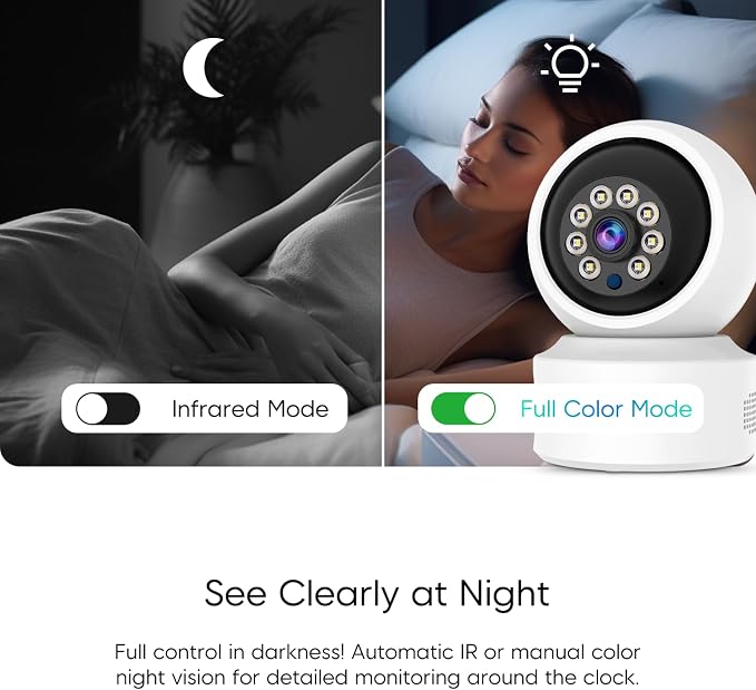 VSTARCAM WiFi Camera Indoor Wireless, 1080P - Image 4