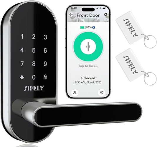 Keyless Entry Keypad Smart Door Lock by SifelySmartLocks