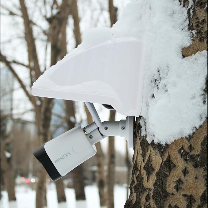 OOSSXX Universal Security Camera Sun Rain Cover Shield Cover Shield - Image 2