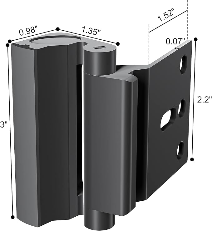 Door Reinforcement Lock Withstands 800lbs of Force - Image 6