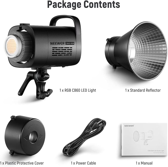 NEEWER CB60 RGB 70W LED Video Light - Image 9