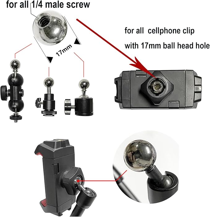 30Pack Camera Tripod Screw Mount Kit 1/4 to 3/8 Inch Adapter Threaded Converter - Image 6