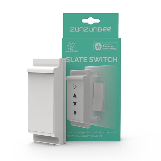 Slate Switch Zigbee 3.0 Smart Wall Button Remote, Works by Unknown