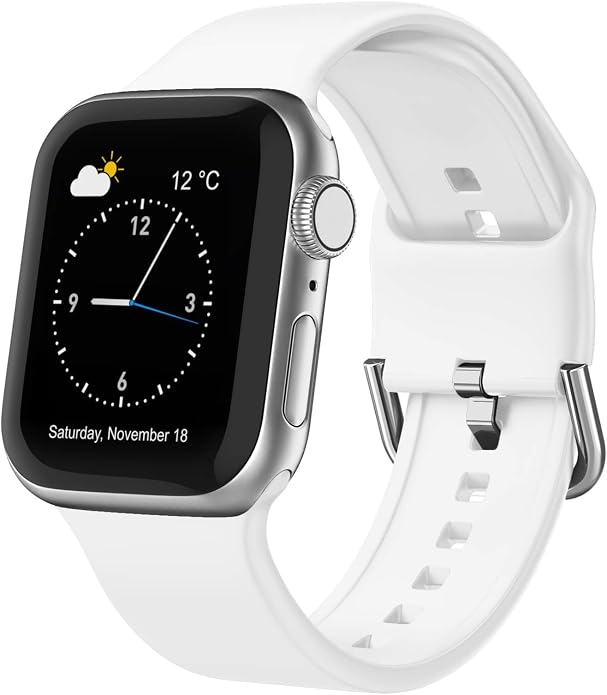 Sport Band Compatible with Apple Watch Bands 49mm 46mm 45mm 44mm 42mm 41mm 40mm by Recoppa