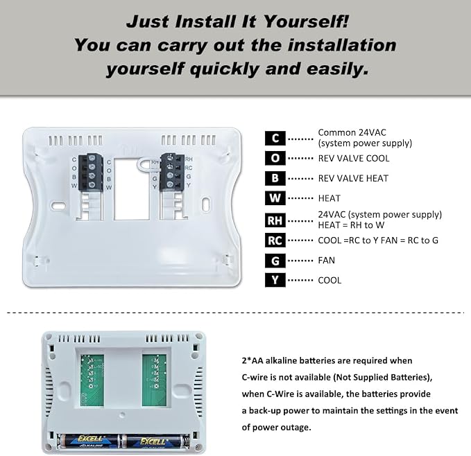 Programmable Auto Changeover Thermostat - Image 5