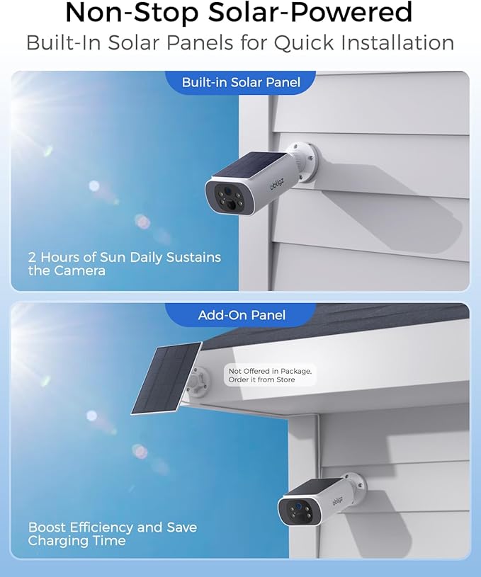 Solar Security Cameras Wireless Outdoor, 4MP Cameras - Image 6