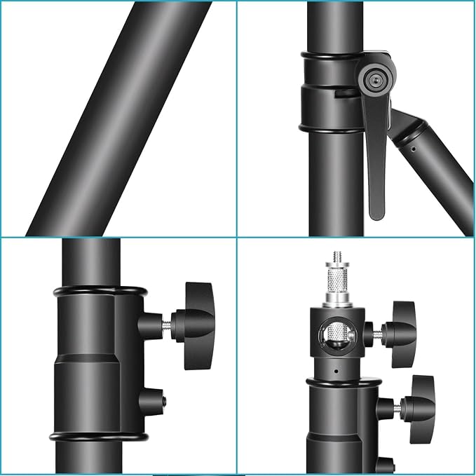 Neewer Triangle Wall Mount Arm for Photography Studio Strobe Monolight - Image 7