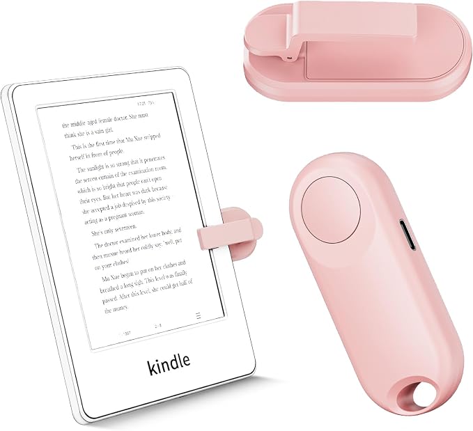 RF Remote Control Page Turner for Kindle Paperwhite Accessories Ipad Reading by Sycelu