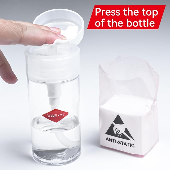 Alcohol Labeled Push Down Liquid Pumping Dispenser - Image 3