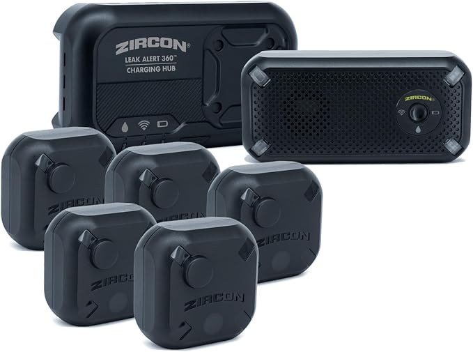 Zircon Leak Alert 360 Smart Water Leak Detector Kit - Image 2