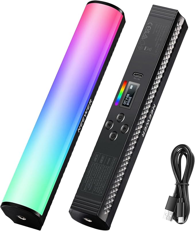 NEEWER RGB Light Wand, Magnetic Handheld Photography Video Light Stick by Neewer
