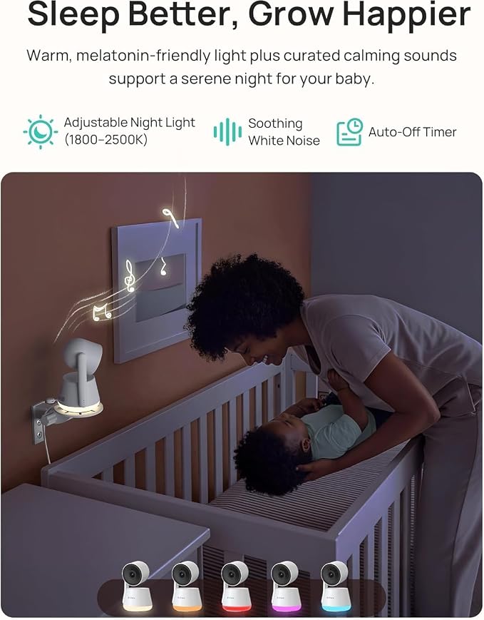 Dr.Care LumiView Plus Smart WiFi Baby Monitor - Image 7