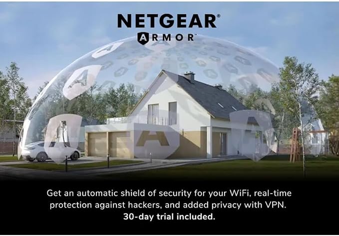 NETGEAR RAX9 Nighthawk 4-Stream AX1800 Dual-Band WiFi 6 Router - Image 3