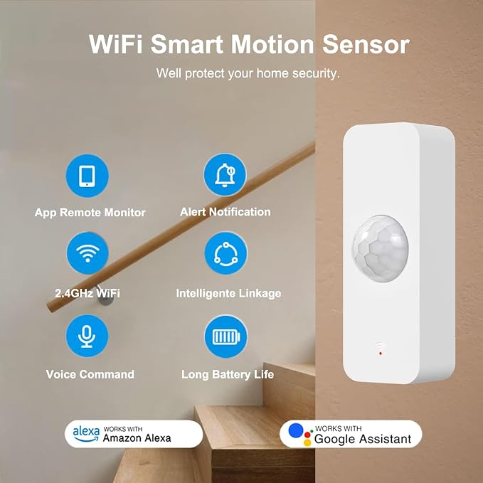 WiFi Motion Sensor, Smart Motion Detector - Image 2