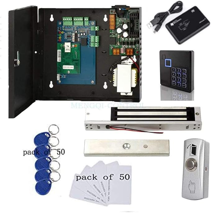 TCP/IP One Door Card/Fob/PIN Code Access Control Track History Records Door by MENGQI-CONTROL